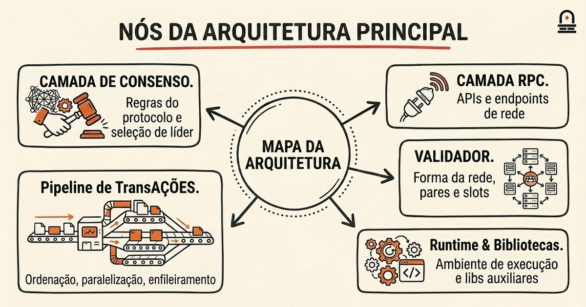 Nós da Arquitetura Principal