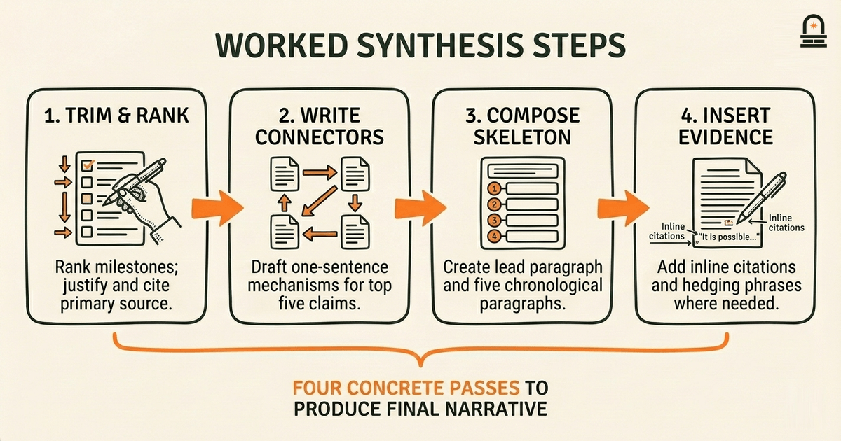 Worked Synthesis Steps