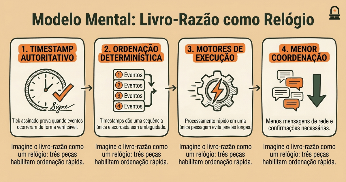 Modelo Mental: O Livro-Razão Relógio
